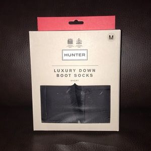 Hunter luxury down boot socks